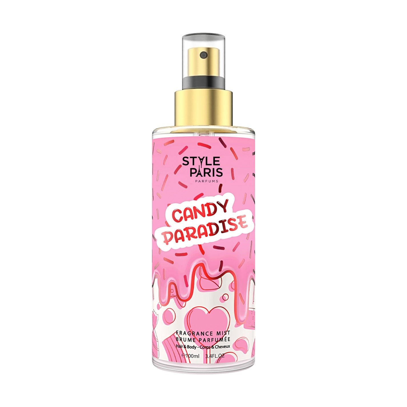 Парфумований спрей для тіла жіночий Style Paris Candy Paradise, 100 мл